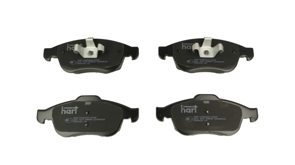 Kit de plaquettes de frein, frein à disque HART 226 424
