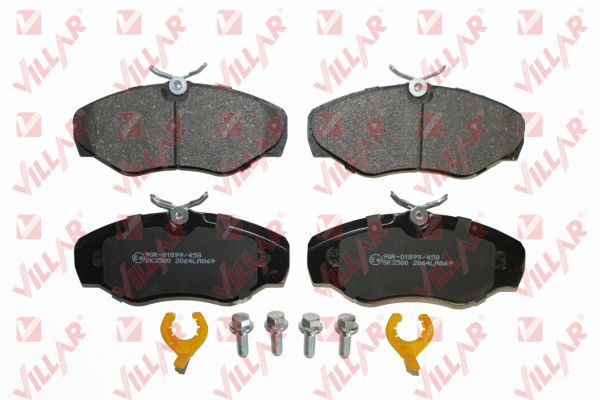 Kit de plaquettes de frein, frein à disque VILLAR 626.0869K