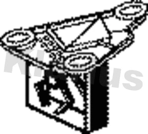 Suspension, échappement KLARIUS 420394