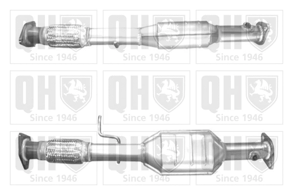 Catalyseur QUINTON HAZELL QCAT92262H