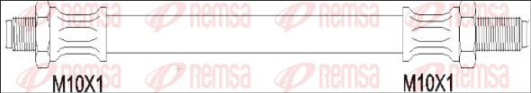 Flexible de frein REMSA G1900.04