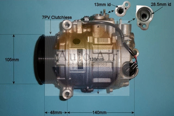 Compresseur, climatisation AUTO AIR GLOUCESTER 14-6204