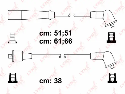 Kit de câbles d'allumage LYNXAUTO SPC7311