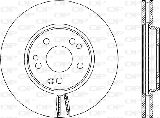 Disque de frein OPEN PARTS BDR1306.20