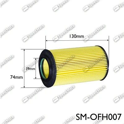 Filtre à huile SpeedMate SM-OFH007