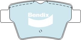 Kit de plaquettes de frein, frein à disque BENDIX-SEA DB2044 GCT