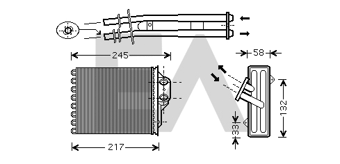 Système de chauffage EACLIMA 45C25026