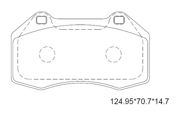 Kit de plaquettes de frein, frein à disque ASIMCO KD7576