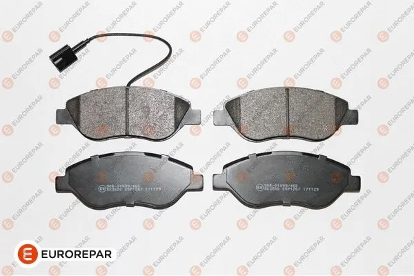 Kit de plaquettes de frein, frein à disque EUROREPAR 1617270680