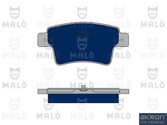 Kit de plaquettes de frein, frein à disque AKRON-MALÒ 1050251