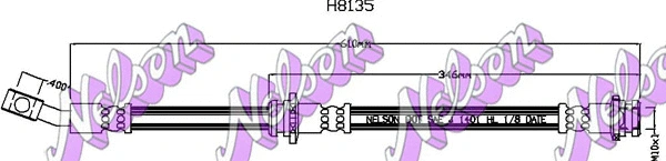 Flexible de frein KAWE H8135