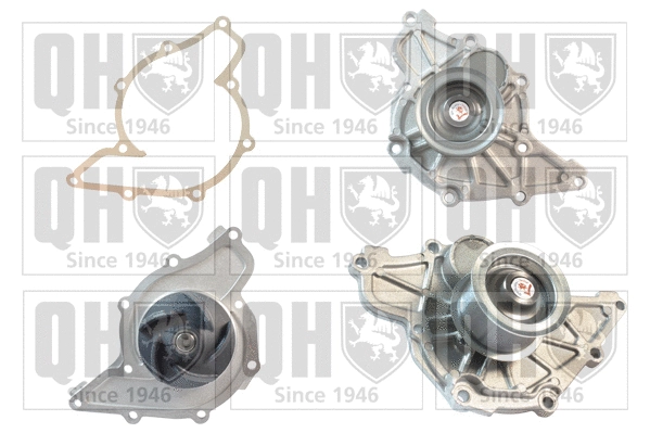 Pompe à eau, refroidissement du moteur QUINTON HAZELL QCP3372