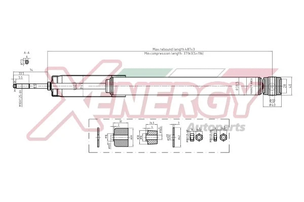 Amortisseur AP XENERGY X340553