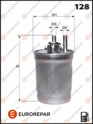 Filtre à carburant EUROREPAR 1643629680