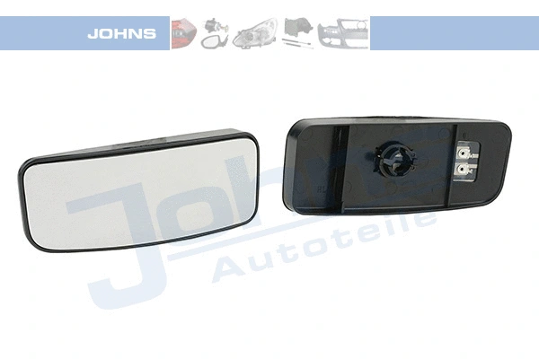 Verre de rétroviseur, rétroviseur extérieur JOHNS 50 64 37-86