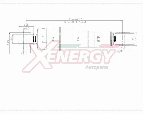 Amortisseur AP XENERGY X392343