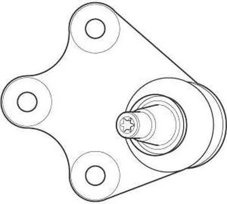 Rotule de suspension NAKATA N 1070