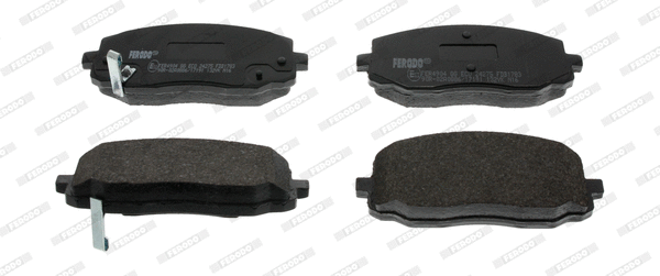 Kit de plaquettes de frein, frein à disque FERODO FDB1783