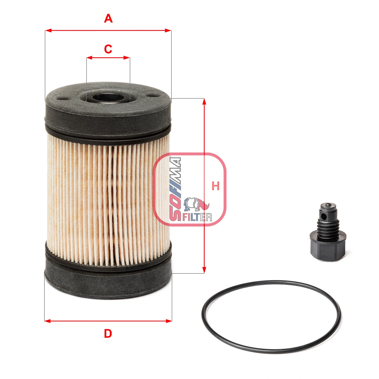 Filtre d'urée SOFIMA S 4402 U