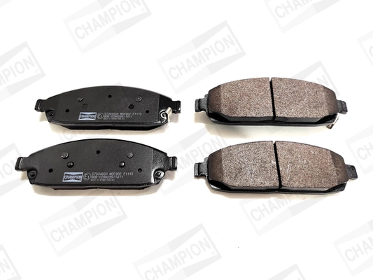 Kit de plaquettes de frein, frein à disque CHAMPION 573340CH