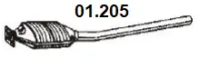 Catalyseur NOVAK 01.205