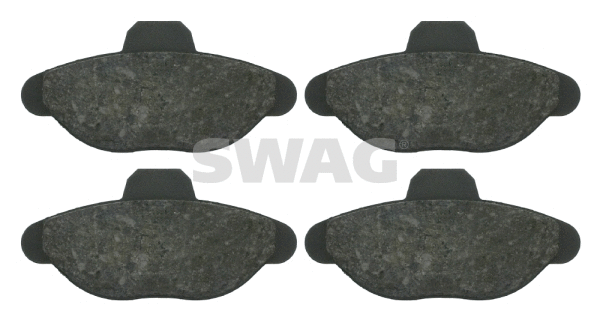 Kit de plaquettes de frein, frein à disque SWAG 70 91 6082