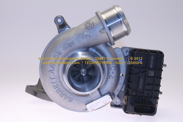 Turbocompresseur, suralimentation SCHLÜTTER TURBOLADER 172-12590