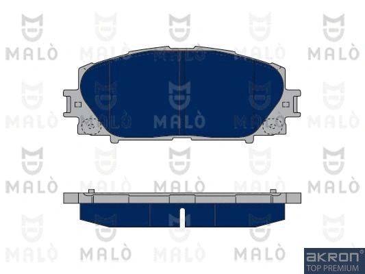 Kit de plaquettes de frein, frein à disque AKRON-MALÒ 1050040