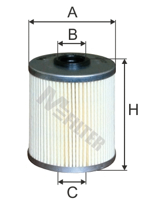 Filtre à carburant MFILTER DE 3129
