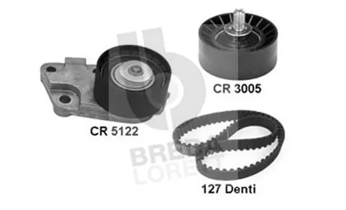 Kit de courroie crantée BREDA LORETT KCD0190