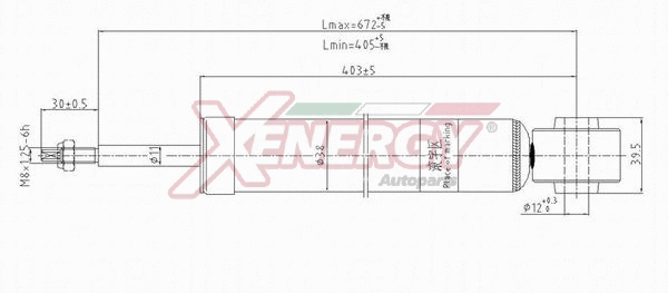 Amortisseur AP XENERGY X379553