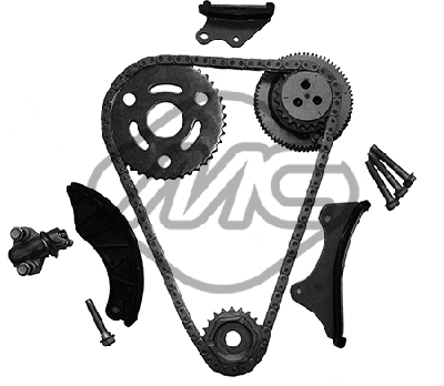 Kit de distribution par chaîne Metalcaucho 58362