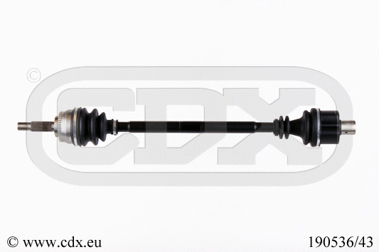 Arbre de transmission CDX 190536/43