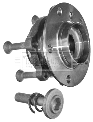 Kit de roulements de roue BORG & BECK BWK1281