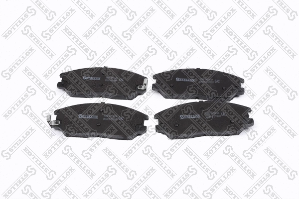 Kit de plaquettes de frein, frein à disque STELLOX 1096 002B-SX