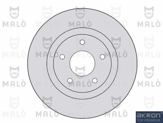 Disque de frein AKRON-MALÒ 1110132