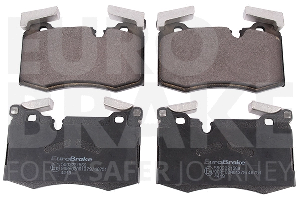 Kit de plaquettes de frein, frein à disque EUROBRAKE 5502221569
