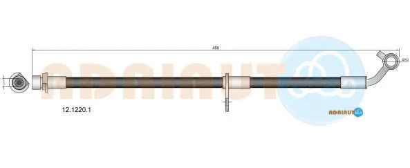 Flexible de frein ADRIAUTO 12.1220.1