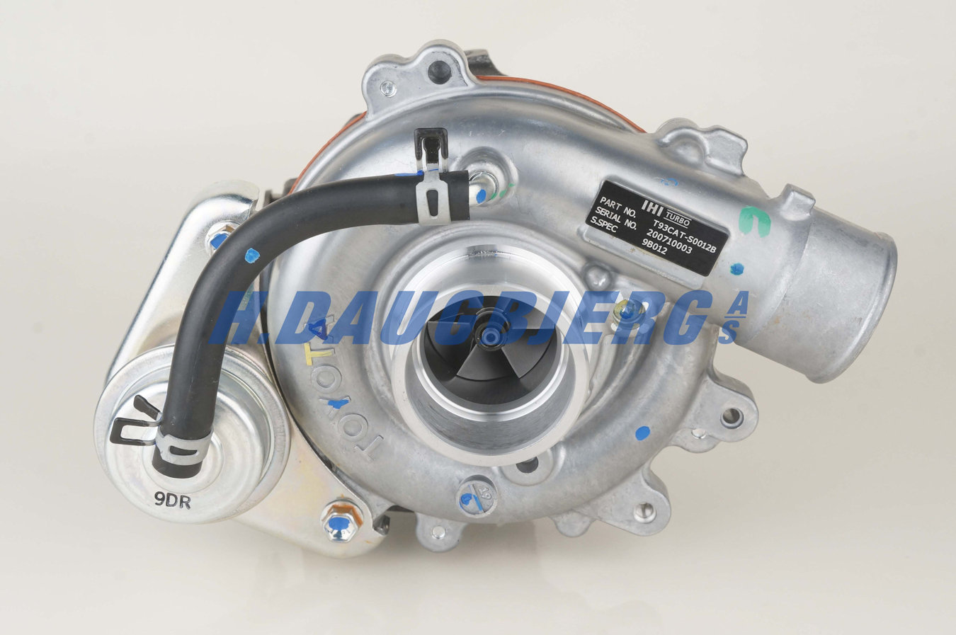 Turbocompresseur, suralimentation H. Daugbjerg 9B012