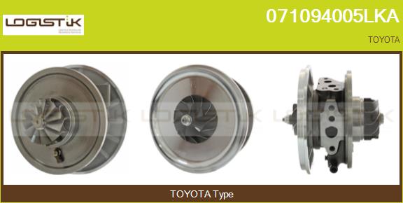 Groupe carter, turbocompresseur LGK 071094005LKA