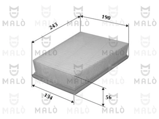 Filtre à air AKRON-MALÒ 1500051