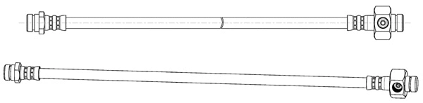 Flexible de frein CEF 510746