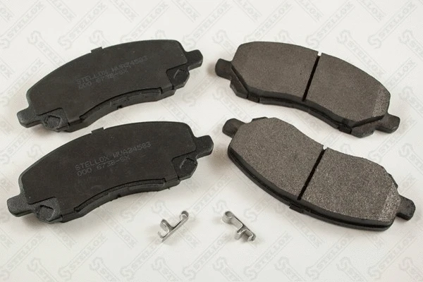 Kit de plaquettes de frein, frein à disque STELLOX 000 673B-SX