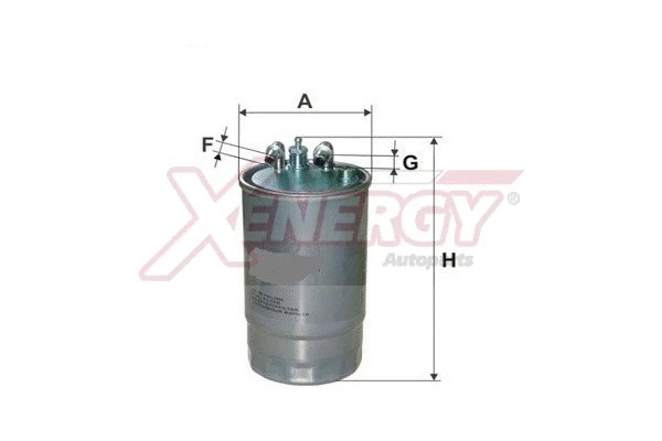 Filtre à carburant AP XENERGY X1524606