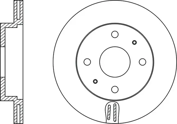 Disque de frein FIT FR0213V