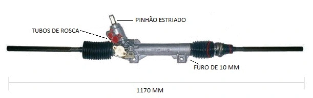 Crémaillère de direction NEOCOM DA-8107
