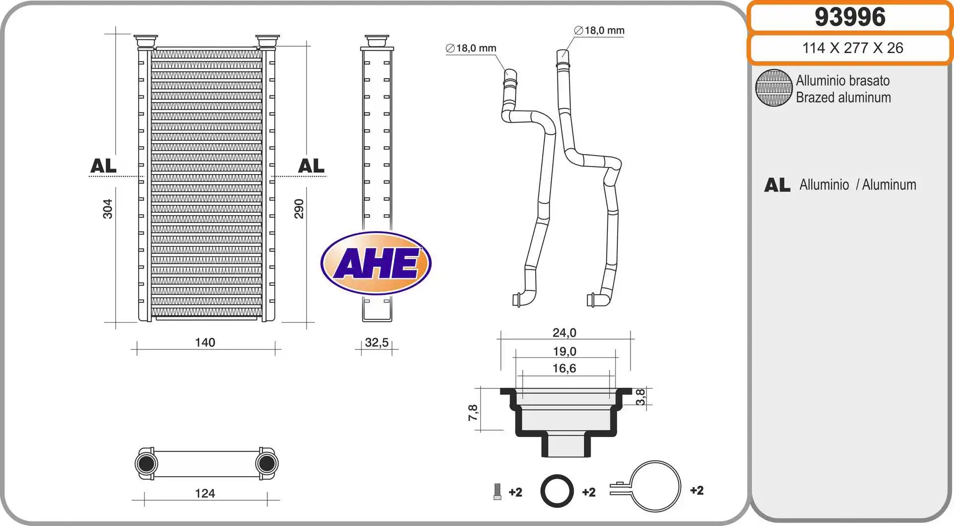 Système de chauffage AHE 93996