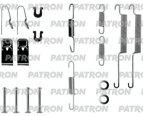 Kit d'accessoires, mâchoire de frein PATRON PSRK0183