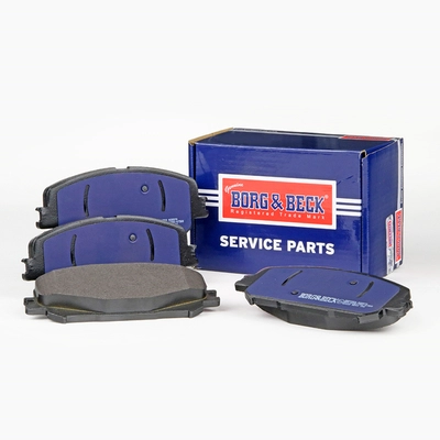 Kit de plaquettes de frein, frein à disque BORG & BECK BBP2908