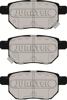 Kit de plaquettes de frein, frein à disque JURATEK JCP044